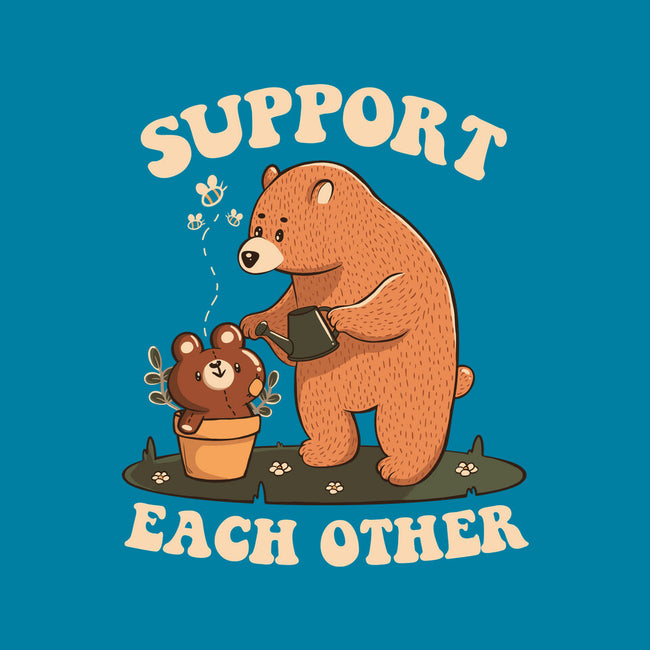 Support Each Other Lovely Bears-Unisex-Basic-Tank-tobefonseca