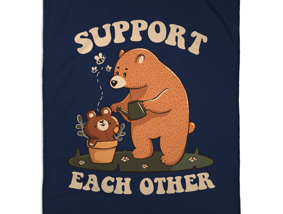 Support Each Other Lovely Bears