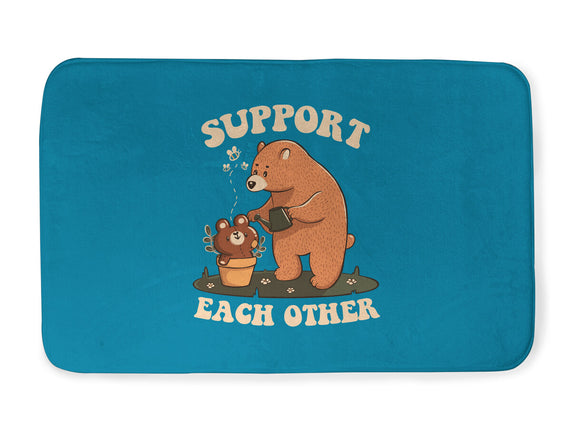 Support Each Other Lovely Bears