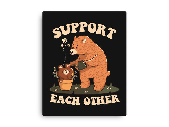 Support Each Other Lovely Bears