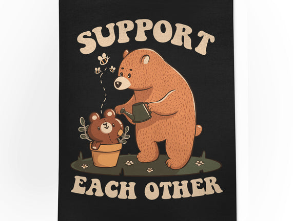 Support Each Other Lovely Bears