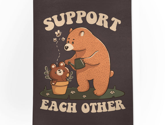 Support Each Other Lovely Bears