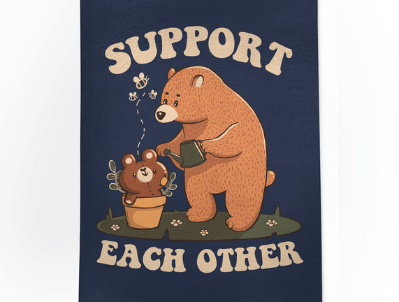 Support Each Other Lovely Bears