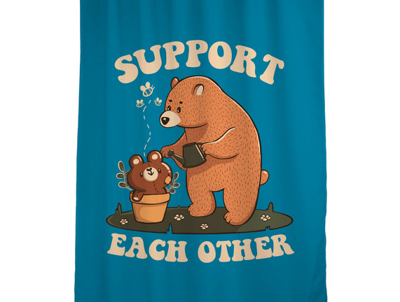 Support Each Other Lovely Bears