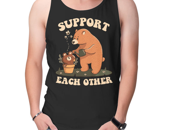 Support Each Other Lovely Bears