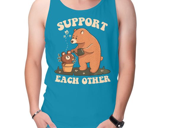 Support Each Other Lovely Bears