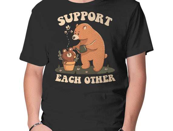 Support Each Other Lovely Bears