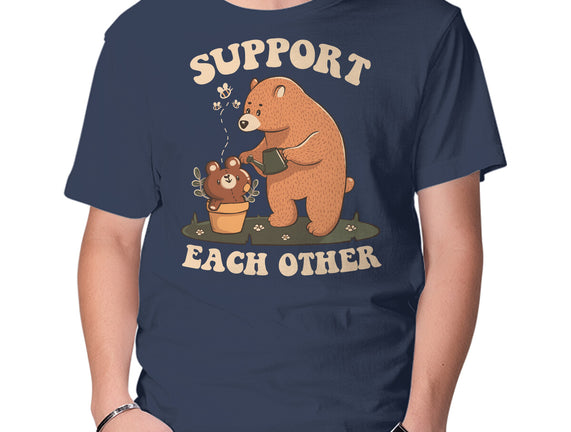 Support Each Other Lovely Bears