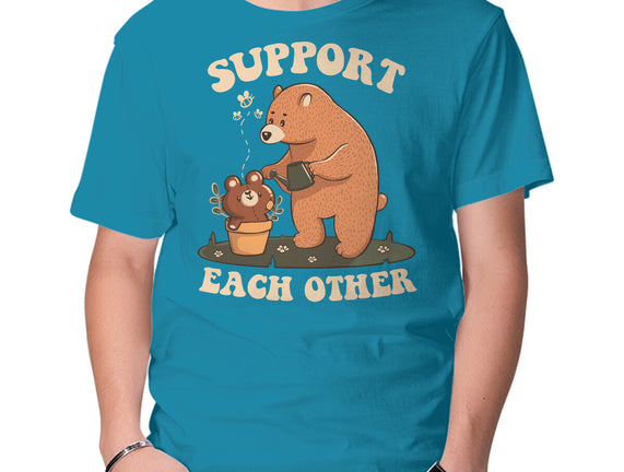 Support Each Other Lovely Bears