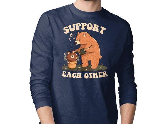 Support Each Other Lovely Bears