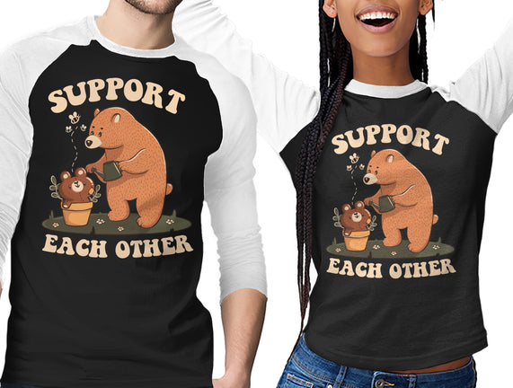 Support Each Other Lovely Bears