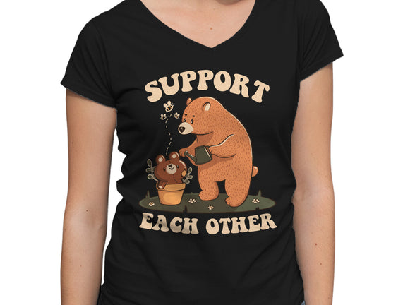 Support Each Other Lovely Bears