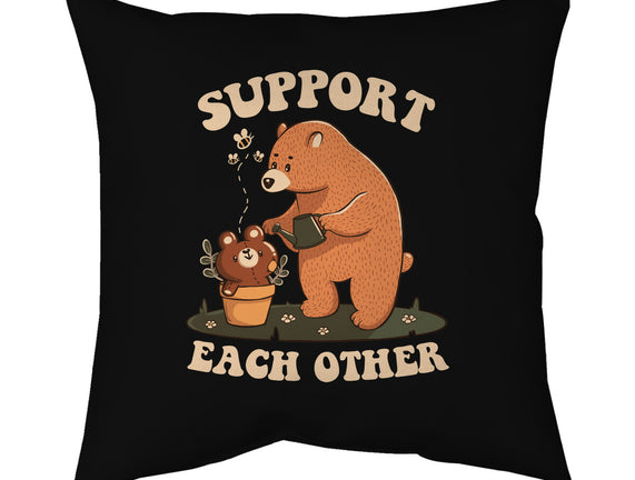 Support Each Other Lovely Bears