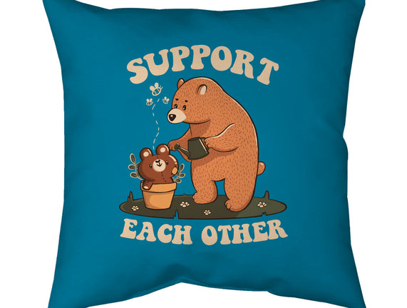 Support Each Other Lovely Bears