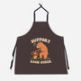 Support Each Other Lovely Bears-Unisex-Kitchen-Apron-tobefonseca