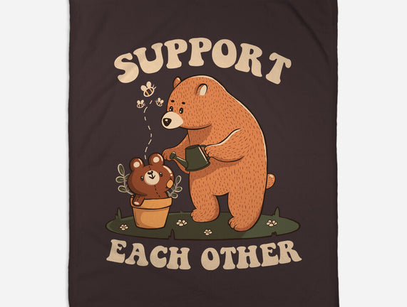 Support Each Other Lovely Bears