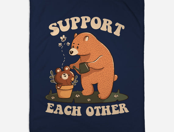 Support Each Other Lovely Bears