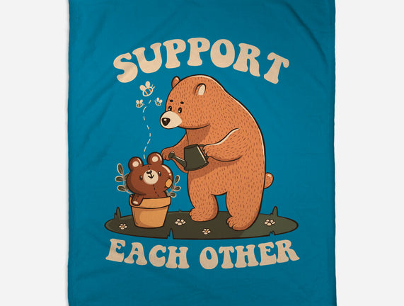 Support Each Other Lovely Bears