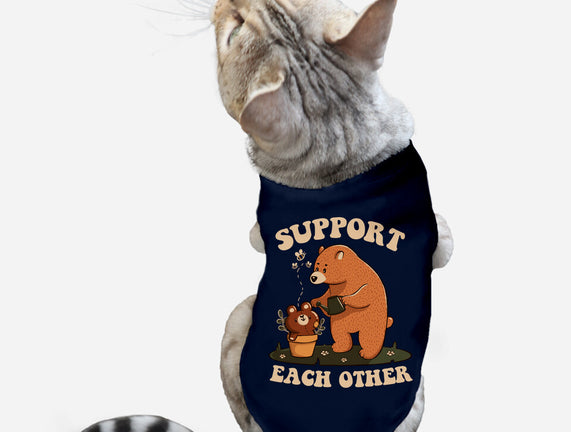 Support Each Other Lovely Bears