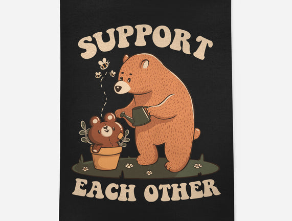 Support Each Other Lovely Bears