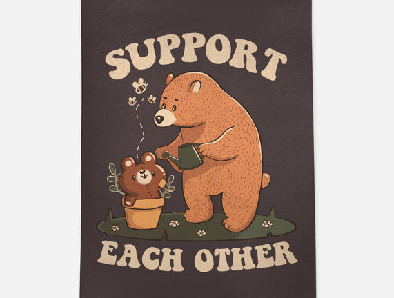 Support Each Other Lovely Bears