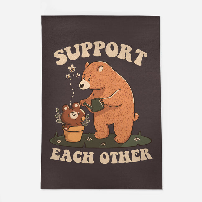 Support Each Other Lovely Bears-None-Indoor-Rug-tobefonseca