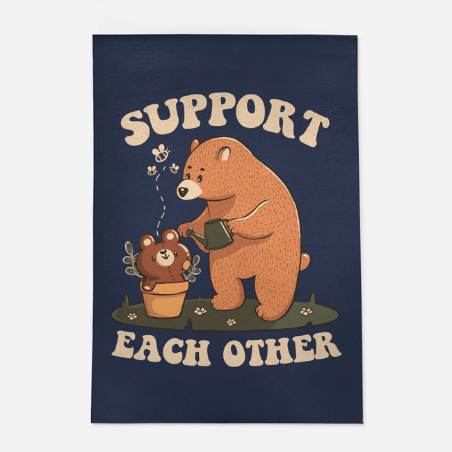 Support Each Other Lovely Bears-None-Indoor-Rug-tobefonseca