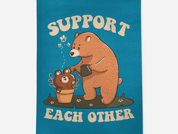 Support Each Other Lovely Bears