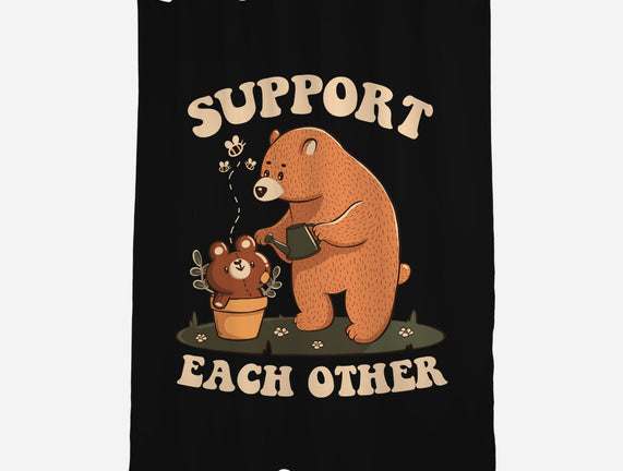 Support Each Other Lovely Bears