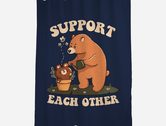 Support Each Other Lovely Bears