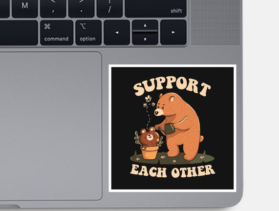 Support Each Other Lovely Bears