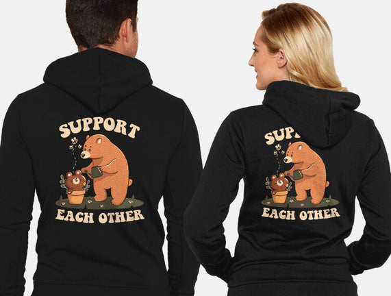 Support Each Other Lovely Bears