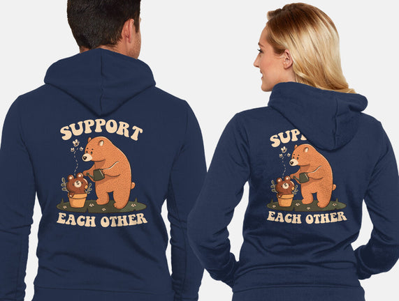 Support Each Other Lovely Bears