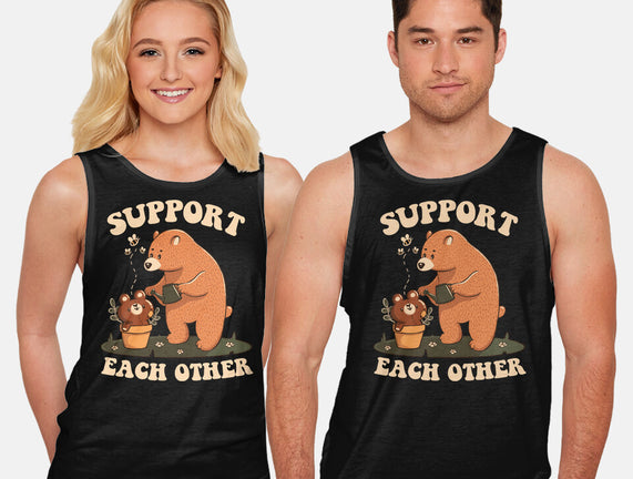 Support Each Other Lovely Bears