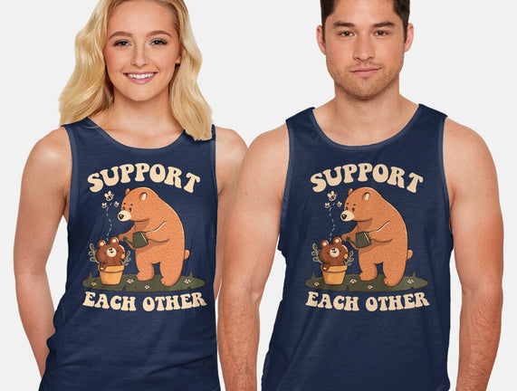 Support Each Other Lovely Bears