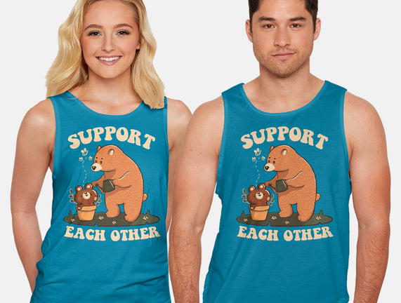 Support Each Other Lovely Bears