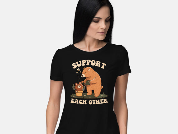 Support Each Other Lovely Bears