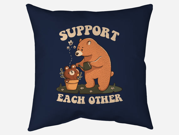 Support Each Other Lovely Bears