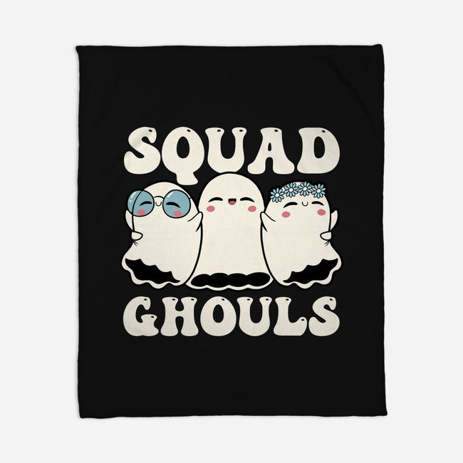 Halloween Squad Ghouls-None-Fleece-Blanket-tobefonseca