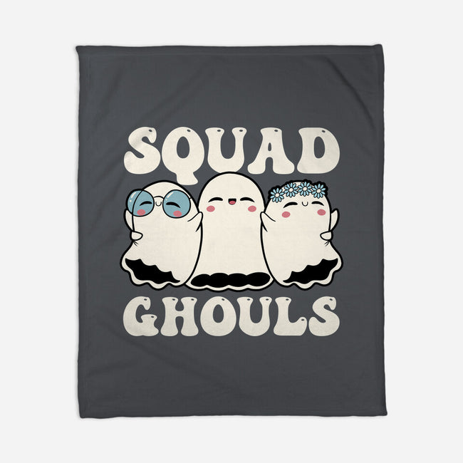 Halloween Squad Ghouls-None-Fleece-Blanket-tobefonseca