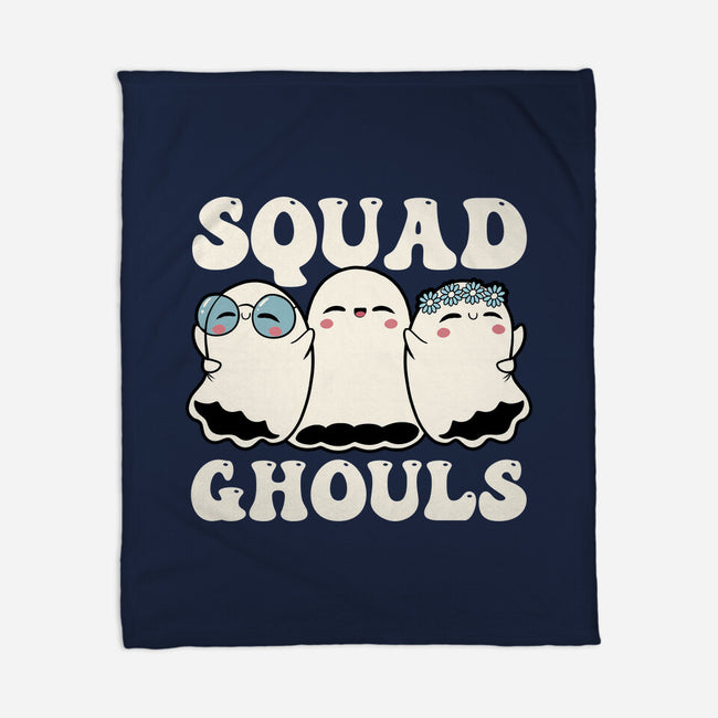 Halloween Squad Ghouls-None-Fleece-Blanket-tobefonseca