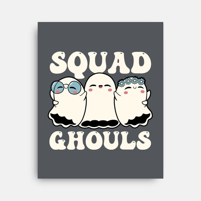 Halloween Squad Ghouls-None-Stretched-Canvas-tobefonseca