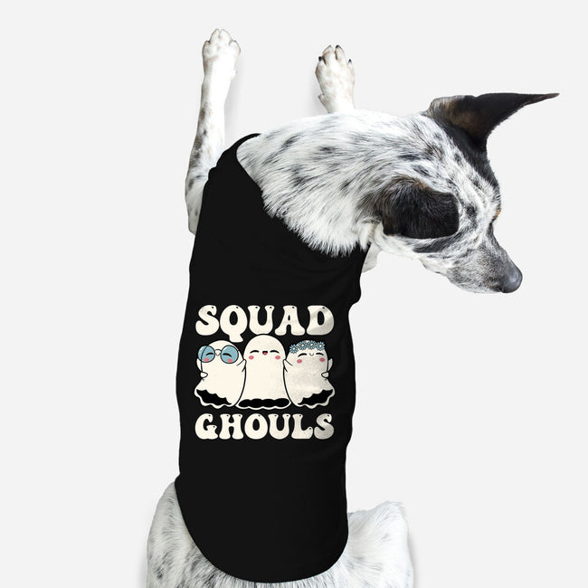 Halloween Squad Ghouls-Dog-Basic-Pet Tank-tobefonseca