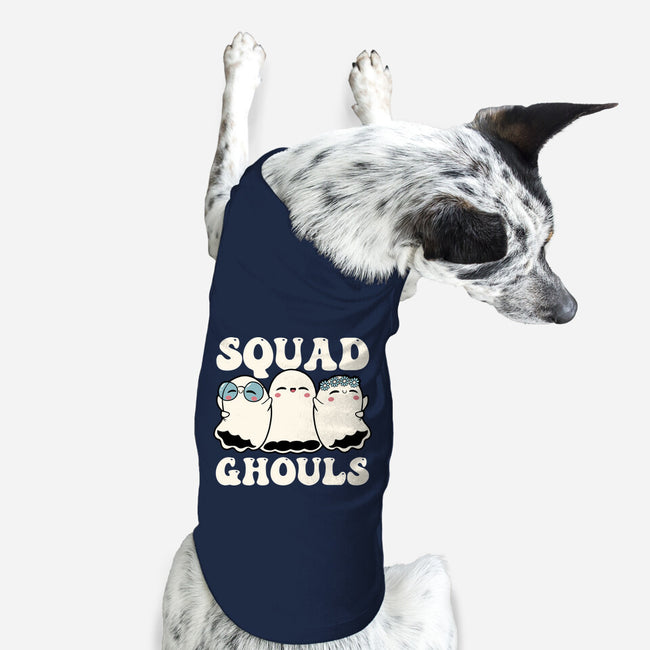 Halloween Squad Ghouls-Dog-Basic-Pet Tank-tobefonseca