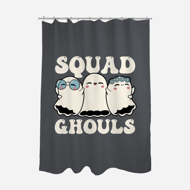 Halloween Squad Ghouls-None-Polyester-Shower Curtain-tobefonseca