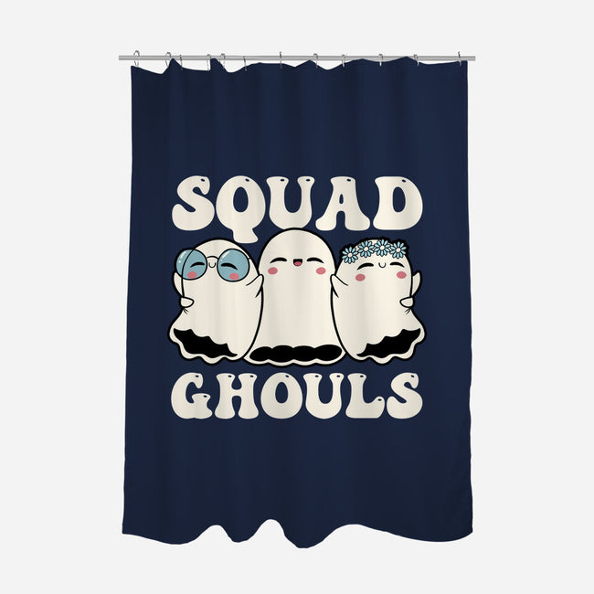 Halloween Squad Ghouls-None-Polyester-Shower Curtain-tobefonseca