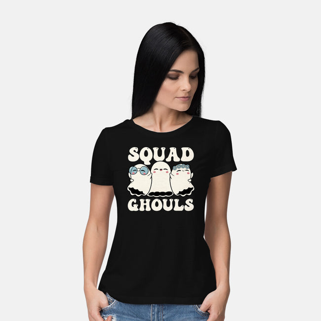 Halloween Squad Ghouls-Womens-Basic-Tee-tobefonseca