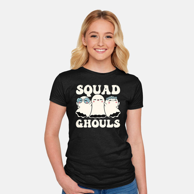 Halloween Squad Ghouls-Womens-Fitted-Tee-tobefonseca