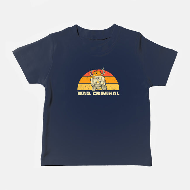 Vintage Criminal Droid-Baby-Basic-Tee-retrodivision