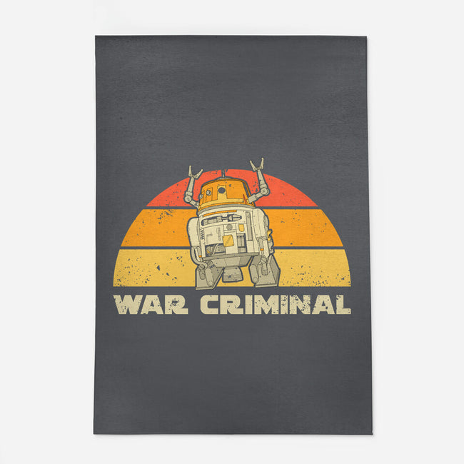 Vintage Criminal Droid-None-Indoor-Rug-retrodivision